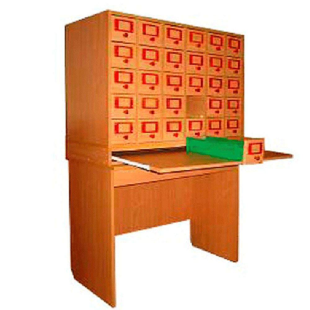 Шафа картотечна (30 шухл.) Дроздовський